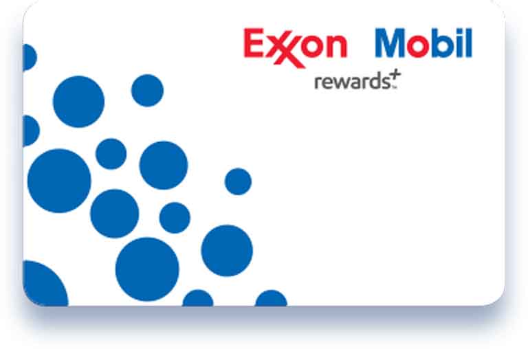 Exxon Mobil Rewards+ card